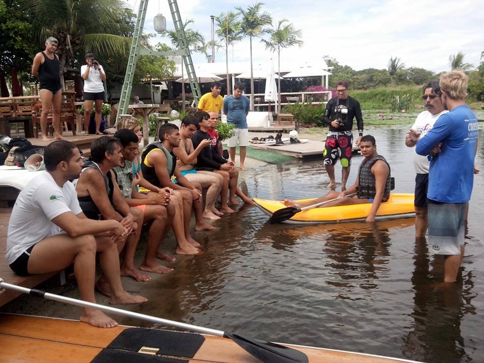 Carlos, voluntário do Projeto Remar